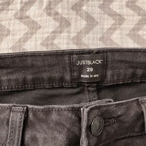 Just Black Charcoal Denim